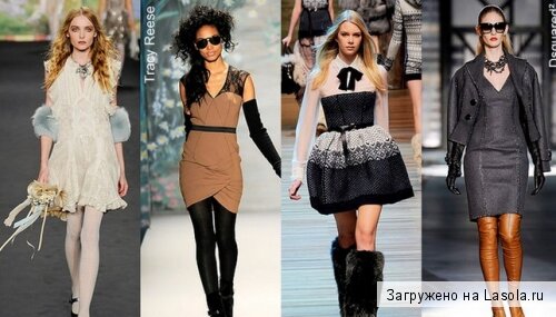 модные платья 2011