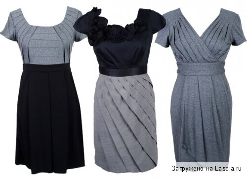 деловые трикотажные платья