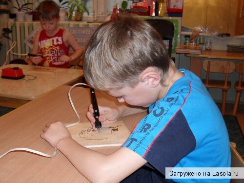 выжигание по дереву - наше хобби
